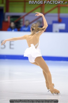 2013-03-03 Milano - World Junior Figure Skating Championships 0129 Sara Casella ITA